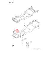 SANTANA 57511-84A00 - SOPORTE L/D MOTOR