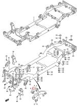 SANTANA 57630-60A00 - SOPORTE DEL.L/I DIFERENCIAL