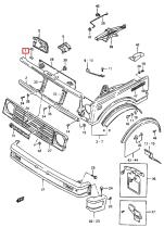 SANTANA 58100-83004 - PANEL FRONTAL