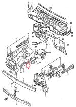 SANTANA 58712-60A11 - EXTENSION,FR WHEEL HOUSING,
