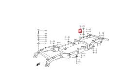 SANTANA 59119-85C01 - TUERCA AUTOFRENANTE M10X1,25