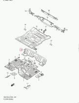 SANTANA 61700-81A00 - PANEL ASSY,CENTER FLOOR