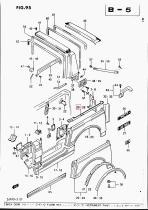 SANTANA 64230-80002 - PANEL, LATERAL SUPERIOR DERECHO