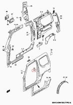 SANTANA 64500-84A10 - JGO.DE PANELES,L/I,JIMNY E-