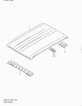 SANTANA 65141-81A00 - PANEL INT. TECHO CTR.