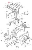 SANTANA 65730A80016 - EXTENSION CENTRAL