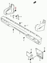 SANTANA 71869-60A02 - TORNILLO  SANTANA 300/350 E