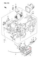 SANTANA 74456-64A00 - HARNESS,HTR CONTROL