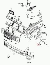 SANTANA 77130-83812-799 - EXTEN.ALETA TRAS. L/D Y DEL L/I