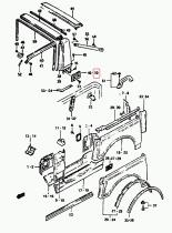 SANTANA 77312-80000 - EMBELLECEDOR EXT. COLUMNA L/I