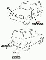 SANTANA 77831-85C10-0PG - EMBLEMA VITARA (HDI)