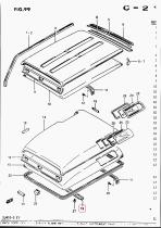 SANTANA 78141-83101 - REFUERZO PANEL TECHO