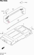 SANTANA 78227-81A00 - TAPA,RAIL TECHO TRAS.IZQ.