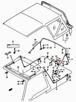 SANTANA 78457-60A00 - SOPOR.ARQUILLO N.2 L/I