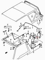 SANTANA 78461-60A00 - TOPE APOYO L/D