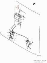 SANTANA 82820-60A10-Z2S - HANDLE,BACK DOOR OUT(SILVER