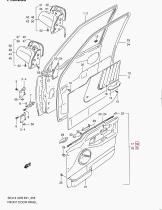 SANTANA 83701-67A01-5FE - TAPICERIA DOOR