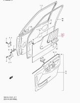 SANTANA 83710-60A10-T02 - C/TAPICER.PTA.L/D,SANT-300