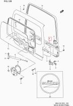 SANTANA 83770-81A11-T01 - TRIM ASSY,BACK DOOR