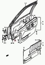SANTANA 83911-60X51 - COBERTURA INTERIOR PERTA