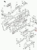 SANTANA 84410-83000-T01 - ASIDERO DELANTERO