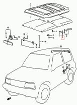 SANTANA 84491-61A10-5ES - GANCHO SUSPENSION