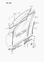 SANTANA 84531-60B00 - CRISTAL PUERTA DELANTERA L/D