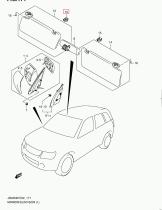 SANTANA 84851-65D00-6GS - SOPORTE PARASOL (JIMNY)