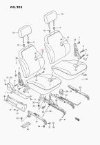 SANTANA 85305-60A11 - SUB-CONJ.RESPALDO ASIENTO D