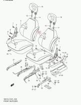 SANTANA 85306-60A11 - SUB-CONJ.RESPALDO ASIENTO D