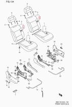 SANTANA 85307-81A11-DP8 - TAPICERIA RESPALDO ASIENTO DELANTERO