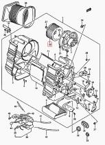 SANTANA 88190-79000 - VENTILADOR CALEFACCION