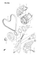 SANTANA 95135-77E80 - SHAFT,PULLEY