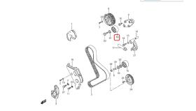 SANTANA A100009-013 - COJINETE MOTOR
