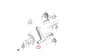 SANTANA A101000-001 - CORREA DE DISTRIBUCION