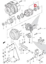SANTANA A601000-004 - COJINETE ALTERNADOR