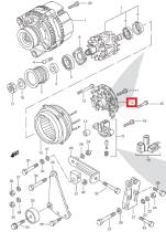 SANTANA A601000-014 - RECTIFICADOR ALTERNADOR