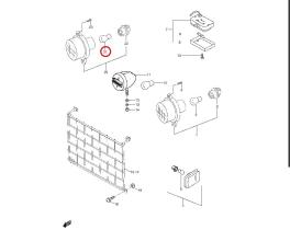 SANTANA A601027-000 - LAMPARA DE POSICION (24V 5W)