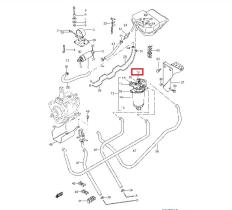 SANTANA A710012-007 - RACOR VALVULA