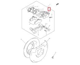SANTANA A850094-000 - PINZA CALIPER TRASERO