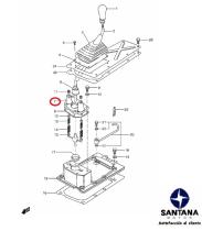 SANTANA FRC2583 - ALOJAMIENTO MUELLES ESTABILIZADORES