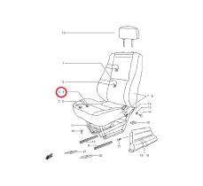 SANTANA G901500-004 - TAPICERIA COJIN DEL