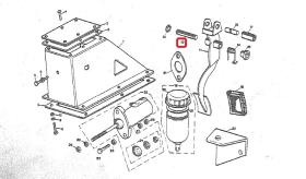 SANTANA PS-110178 - EJE PEDAL EMBRAGUE:PS-10/11