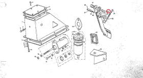SANTANA PS-210623 - ARTICULAC.PEDAL EMBRAGUE:PS