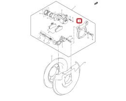 SANTANA PS-850007 - SOPORTE CALIPER TRAS.