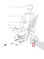 SANTANA PS-910744 - TAPA LAT. EXT. ASIENTO L