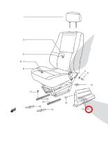 SANTANA PS-910745 - TAPA LAT. INT. ASIENTO L