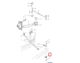 SANTANA PS-911406 - PLACA FIJACION PTA. TRAS