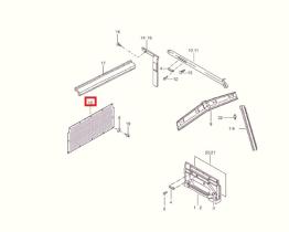 SANTANA PS-911699 - TAPICERIA INTERIOR COLUMNA