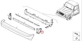 SANTANA PS-912601 - TAPADERA PARAGOLPES DEL.L/I